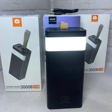 Повербанк WUW Y108 2xUSB 30000 mAh Чорний