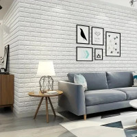 Самоклеючий 3D рулон під білу цеглу 5000x700x4 мм