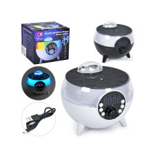 Многофункциональная Bluetooth-колонка BT-2203 с RGB диско-подсветкой, часами и беспроводной зарядкой (30)
