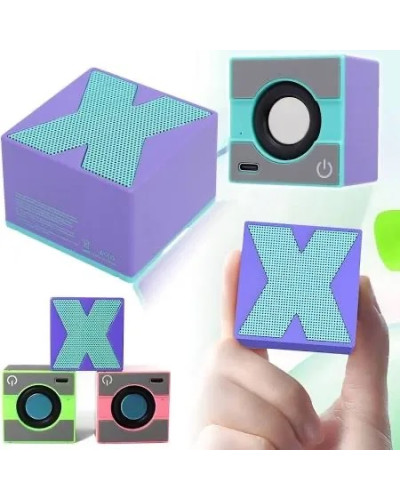 Мини Bluetooth-колонка X1 — компактная беспроводная акустика с современным дизайном (200)