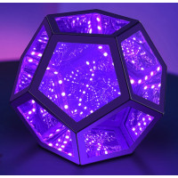 3D LED ночник «Додекаэдр» — многоцветная USB-лампа с 7 режимами подсветки (18)