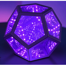 3D LED ночник «Додекаэдр» — многоцветная USB-лампа с 7 режимами подсветки (18)