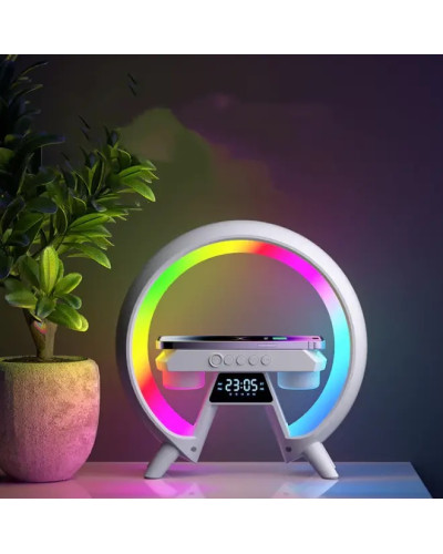 Умный ночник-колонка G-Smart XM-X63 с RGB-подсветкой, Bluetooth и беспроводной зарядкой (24)