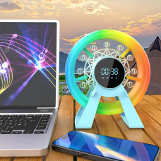 Ночник-колонка L-38A «Карусель» с часами, RGB-подсветкой и Bluetooth (30)