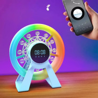 Ночник-колонка L-38A «Карусель» с часами, RGB-подсветкой и Bluetooth (30)