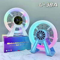 Ночник-колонка L-38A «Карусель» с часами, RGB-подсветкой и Bluetooth (30)