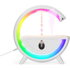 Антигравитационный увлажнитель воздуха с эффектом капель, RGB-ночник с подсветкой (24)