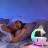 Антигравітаційний зволожувач повітря з ефектом крапель, RGB-нічник з підсвіткою (24)
