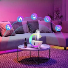 Антигравитационный увлажнитель воздуха с эффектом капель, RGB-ночник с подсветкой (24)