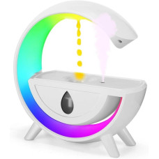 Антигравитационный увлажнитель воздуха с эффектом капель, RGB-ночник с подсветкой (24)