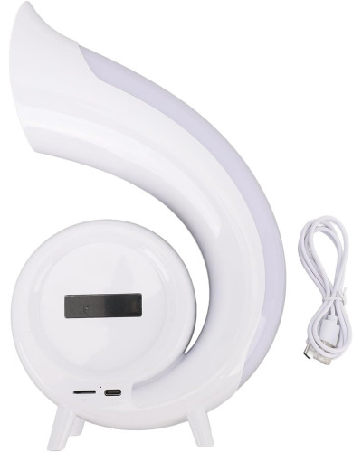 Настільна Bluetooth-колонка-нічник G69 Pro з RGB-підсвіткою та LED-екраном (30)