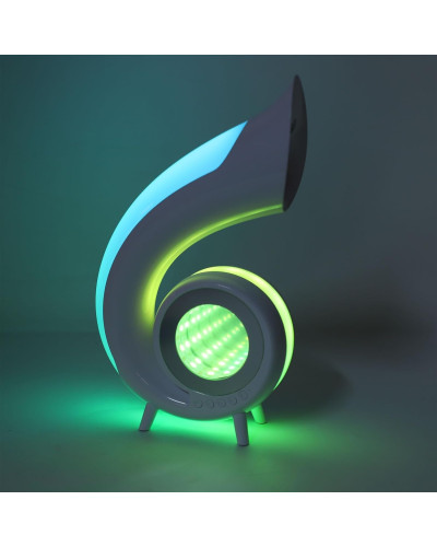 Настільна Bluetooth-колонка-нічник G69 Pro з RGB-підсвіткою та LED-екраном (30)