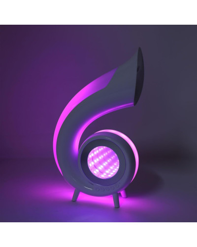 Настільна Bluetooth-колонка-нічник G69 Pro з RGB-підсвіткою та LED-екраном (30)