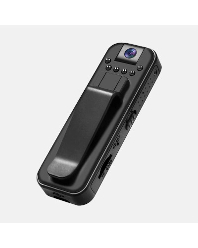 Беспроводная мини Wi-Fi камера Full HD 1080P с ночным видением и клипсой (100)