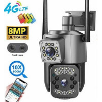 Уличная 4G IP-камера JNice JE-QQ196 8 Мп с двумя объективами и PTZ (30)