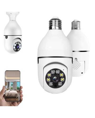 IP Wi-Fi камера-лампочка E-Smarter E27 2MP з поворотом (100) IP Wi-Fi камера-лампочка E-Smarter E27 2MP з поворотом (100)