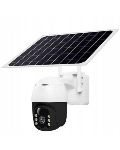 Уличная 4G AI камера видеонаблюдения на солнечной панели SPM-T0 Series (V380), IP66 (12)