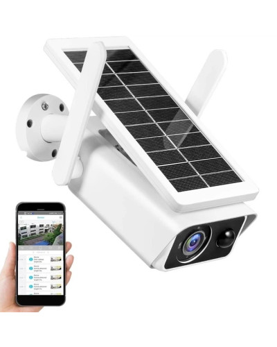 Уличная Wi-Fi камера видеонаблюдения с солнечной панелью ABQ-Q1 Full HD (20)