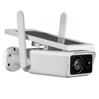 Вулична Wi-Fi камера відеоспостереження з сонячною панеллю ABQ-Q1 Full HD (20)