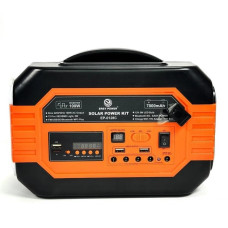 Портативная электростанция EP-0128C 220В 100Вт с солнечной панелью и LED-освещением (4)
