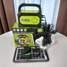 Портативна сонячна електростанція GDPlus GD-8073 з LED-лампами та Bluetooth (12)
