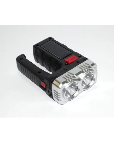 Многофункциональный ручной LED фонарь с USB-зарядкой HM-7701-B (90)