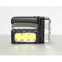 Многофункциональный ручной LED фонарь с USB-зарядкой HM-7701-B (90)