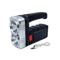 Многофункциональный ручной LED фонарь с USB-зарядкой HM-7701-B (90)