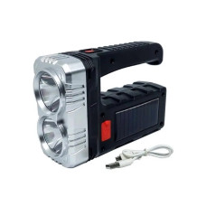 Многофункциональный ручной LED фонарь с USB-зарядкой HM-7701-B (90)