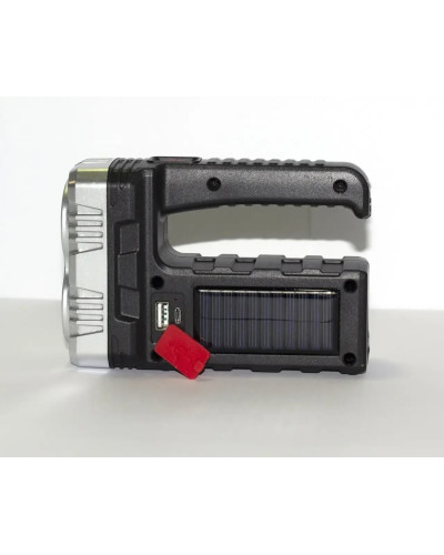 Многофункциональный ручной LED фонарь с USB-зарядкой HM-7701-B (90)