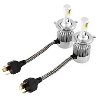 Светодиодные автомобильные LED лампы C6 H4 36W 6000K для фар (50)