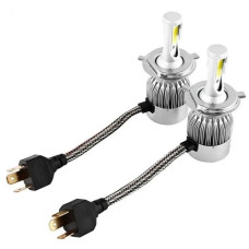 Светодиодные автомобильные LED лампы C6 H4 36W 6000K для фар (50)