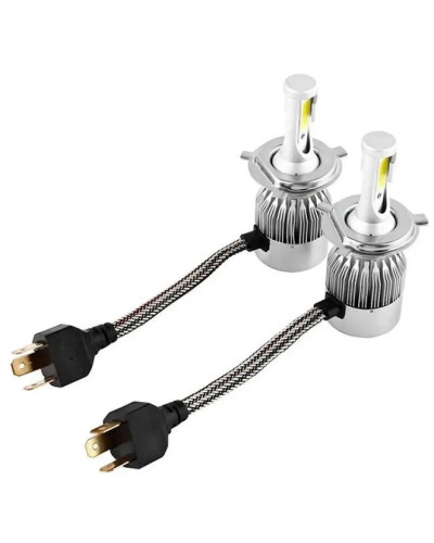 Светодиодные автомобильные LED лампы C6 H4 36W 6000K для фар (50)