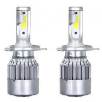 Светодиодные автомобильные LED лампы C6 H4 36W 6000K для фар (50)