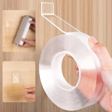Многоразовая прозрачная крепёжная лента Ivy Grip Tape 5 м LY-793 (200)