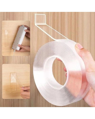 Многоразовая прозрачная крепёжная лента Ivy Grip Tape 5 м LY-793 (200)