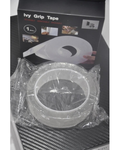 Прозрачная многоразовая крепёжная лента Ivy Grip Tape 3 м LY-1209 (200)