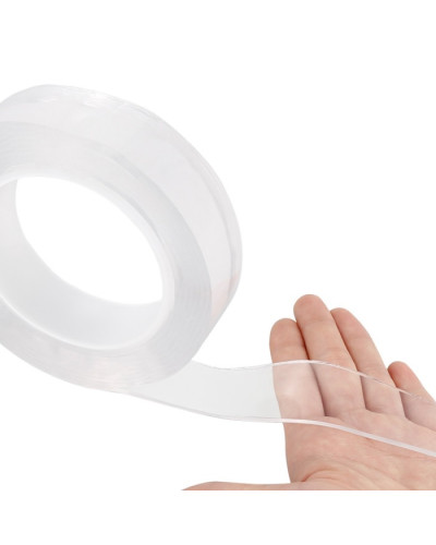 Прозрачная многоразовая крепёжная лента Ivy Grip Tape 3 м LY-1209 (200)