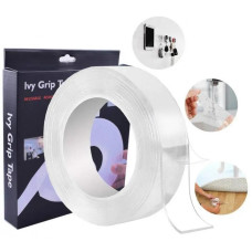 Прозрачная многоразовая крепёжная лента Ivy Grip Tape 3 м LY-1209 (200)