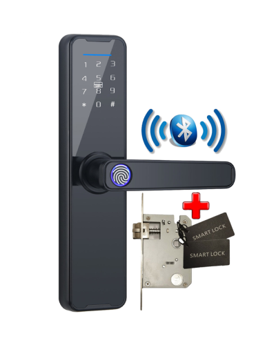 Комбинированный дверной замок SMART TUYA (сенсор + код), модель 5323 (10)
