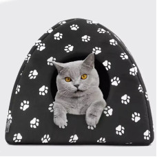 Мягкий домик для собак и кошек Pet Hut White, большой, 35×40 см (30)