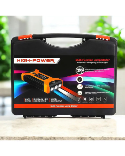Пускозарядний акумулятор JX27 JUMPSTARTER для автомобіля, 99 800 мА·год (10)