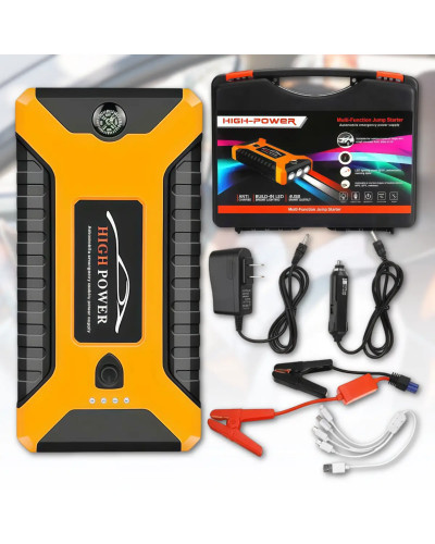 Пускозарядний акумулятор JX27 JUMPSTARTER для автомобіля, 99 800 мА·год (10)