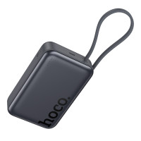 Power Bank Hoco Q44A Original Dual PD45W з магнітною зарядкою, ємність 20000 mAh, сірий колір