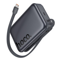 Power Bank Hoco Q44A Original Dual PD45W з магнітною зарядкою, ємність 20000 mAh, сірий колір