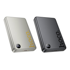 Power Bank Hoco Q34 Clever с быстрой зарядкой PD20W, магнитной площадкой и цифровым дисплеем, 10000 mAh