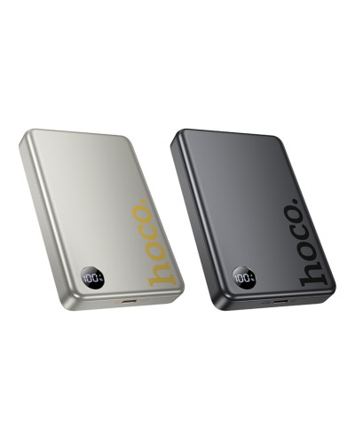Power Bank Hoco Q34 Clever с быстрой зарядкой PD20W, магнитной площадкой и цифровым дисплеем, 10000 mAh