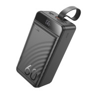 Power Bank Hoco J123C Element із швидкою зарядкою 22.5W та PD20W, цифровий дисплей, 60000 mAh