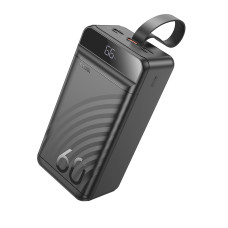Power Bank Hoco J123C Element с быстрой зарядкой 22.5W и PD20W, цифровой дисплей, 60000 mAh