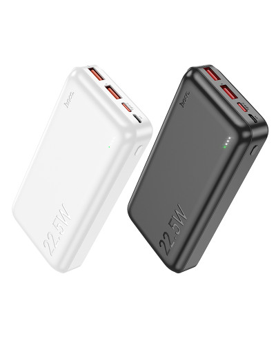 Power Bank Hoco J101A Astute 20000 mAh с поддержкой быстрой зарядки 22.5W, полностью совместимый
